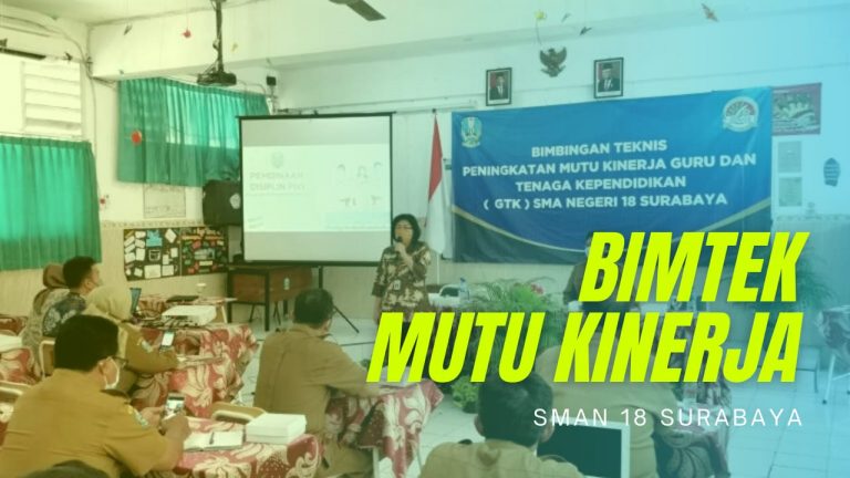 BIMTEK Peningkatan Kinerja Guru Dan Tenaga Kependidikan 2021